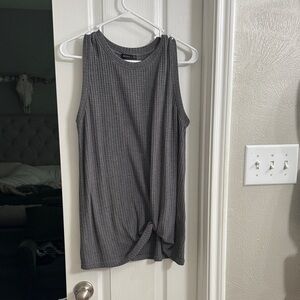 Charcoal Sleeveless Tank Top